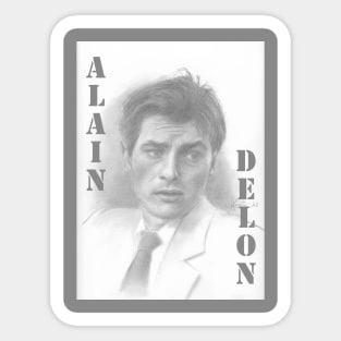 Alain Delon Sticker